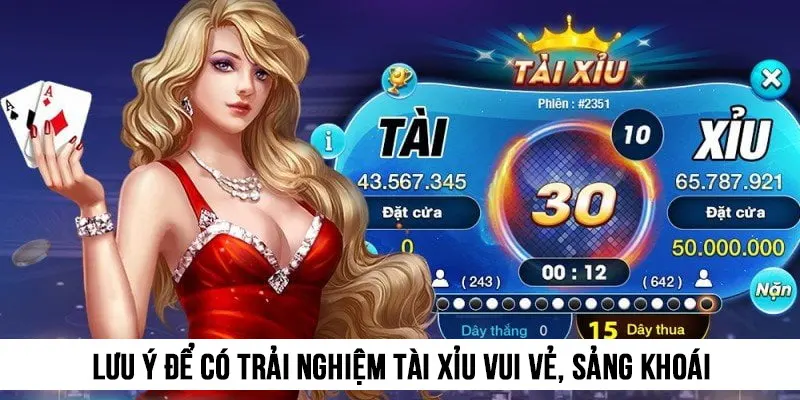 Lưu ý để có trải nghiệm tài xỉu vui vẻ, sảng khoái tại Rik88